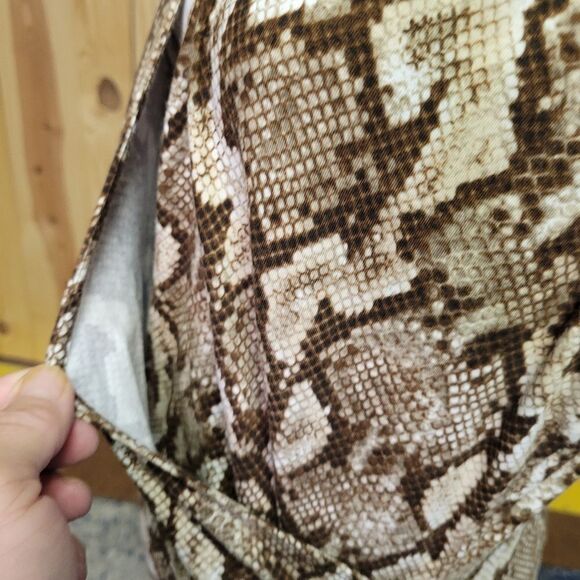 Michelle Kors wrap sleeveless snake print - Picture 7 of 14